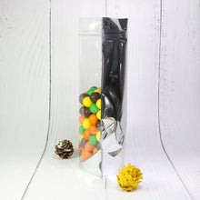 Load image into Gallery viewer, Stand Up Pouch Clear (front), Silver (back)