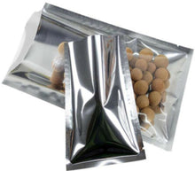 Load image into Gallery viewer, Mylar bag clear front & foil back