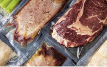 Load image into Gallery viewer, Commercial vacuum sealer bags 120 x 250mm. Sometimes referred to in-chamber bags