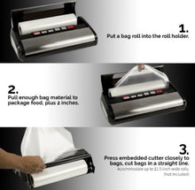 Load image into Gallery viewer, 320mm Food Vacuum Sealer