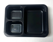 Load image into Gallery viewer, CPET Containers (660ml) (3 Compartment)

